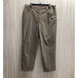 GLORIA VANDERBILT Women's (Size 18x25") Tan Jeans Pockets *No Tags*‎